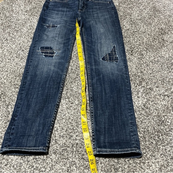 White House Black Market Womens Size 00S High Rise Slim Ankle Distressed - Picture 2 of 10